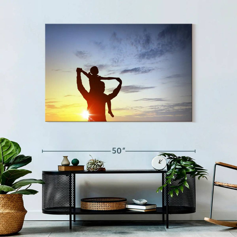 Lelend Father And Daughter Bonding, 32" H x 48" W