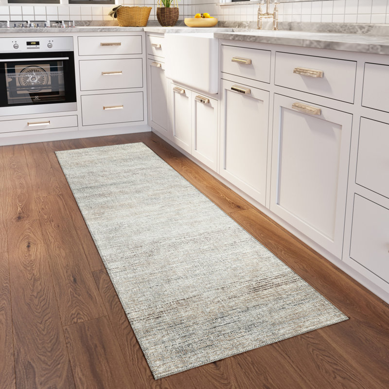 Performance Flatweave Chenille Washable Indoor / Outdoor Rug, Runner 2'3" x 7'6"