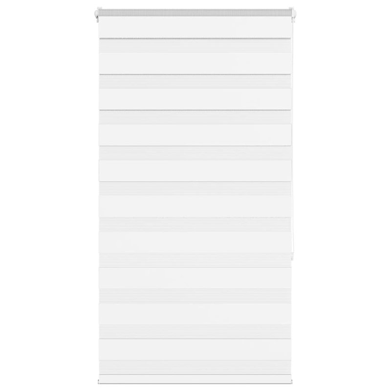 George Oliver Zebra Blind Polyester, 70cmW x 150cmL, White