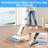 All-in-One Cordless Wet Dry Vacuum Mop - 180° Flat Lay, Edge Cleaning, 45-Min Runtime & 185℉ Flash Dry Self-Cleaning Hard Floor Cleaner
