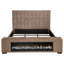 Lit pour visualisation de flammes Crombie Brown-1434887528
