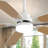Mihane Ceiling Fan with LED Lights-1287735183-1287735182