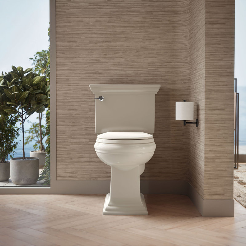 Lustra with Quick-Release Hinges Toilet Seat, Innocent Blush, Round
