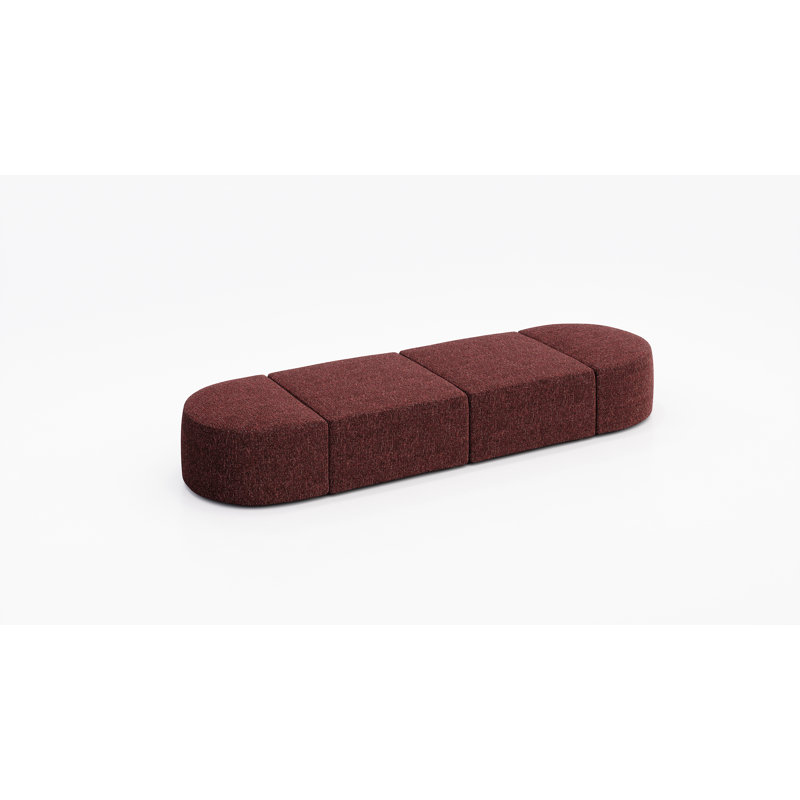 Siège modulaire pour 4 personnes - Tissu, Chardonneret