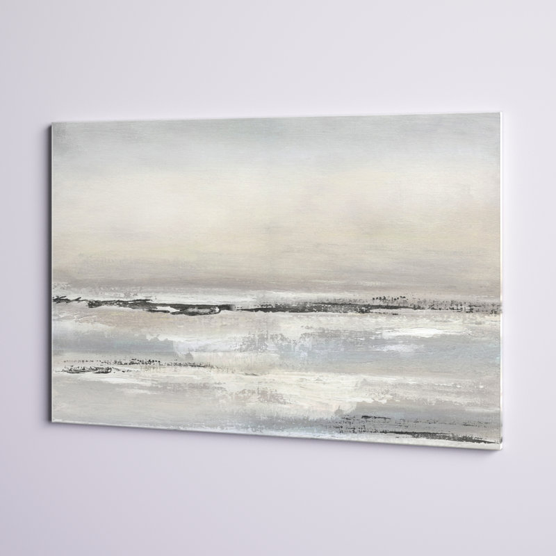 Distant brouillard - impression sur toile tendue, H 32 po x l 48 po x P 1 po