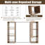 Ensemble d'armoire-miroir de salle de bain avec rangement Rozelle l 39,4 po x H 27,56 po