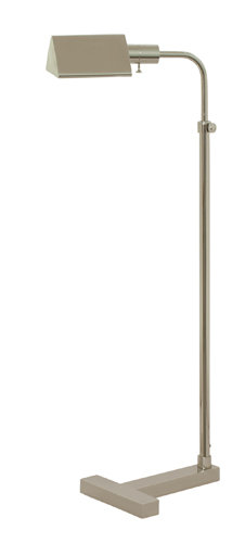 Fairfax Task Floor Lamp, Polished Nickel