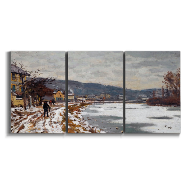 Aspen Grove II sur toile, 3 pièces, H 36 po x l 72 po x P 2 po