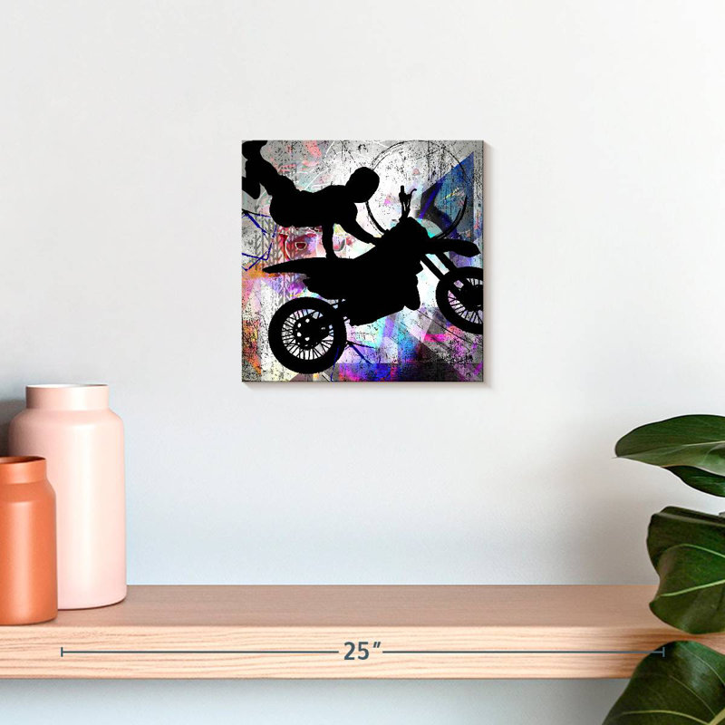 Sirci Extreme Motocross II, H 10 po x l 10 po