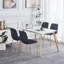 Chaise d'appoint en velours Acesen-87766012-87766013