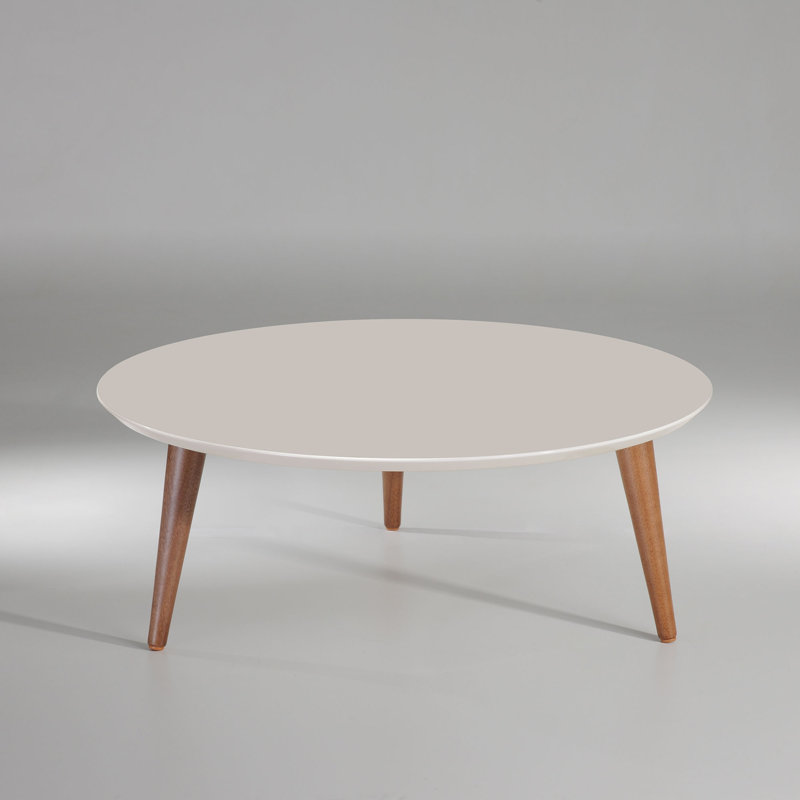 Ensemble de 3 tables gigognes Kershner, Blanc cassé