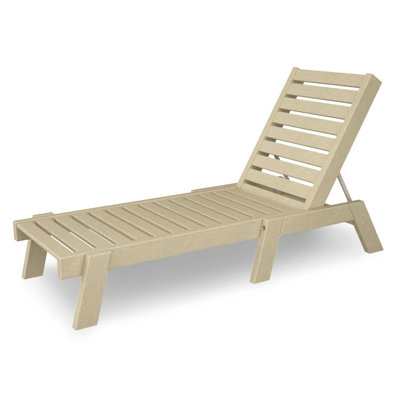 POLYWOOD® Captain 25" Patio Chaise Lounge