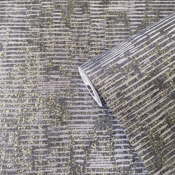 Elegance 10m x 53cm Glitter Wallpaper Roll, Blue