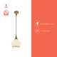 Hazel Single Light Glass Pendant