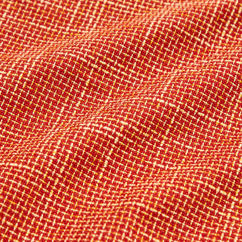 Coussin décoratif en lin, Orange