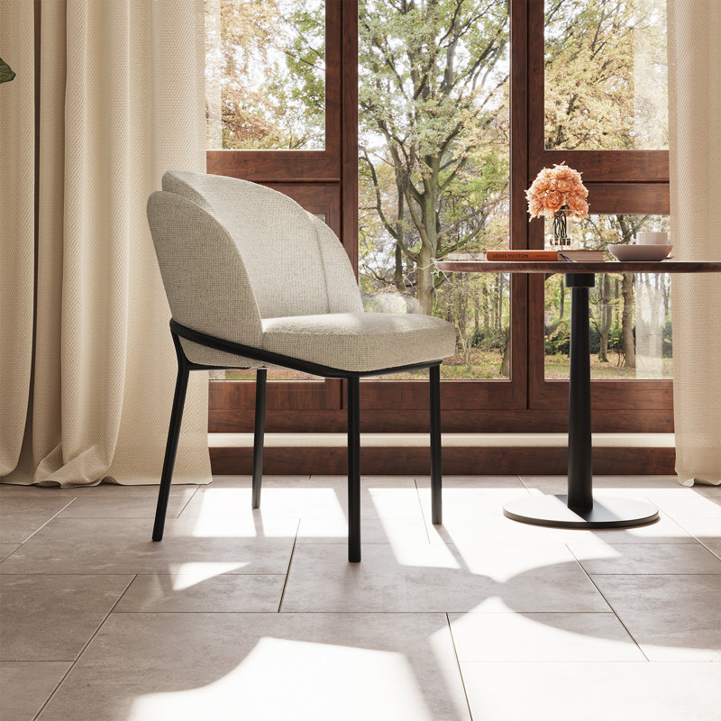 Ensemble de 2 chaises de salle à manger Abishan