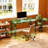 Acrylic Desk, Modern Writing Table For Home Office (Green, Nomal)-9141531-9141510