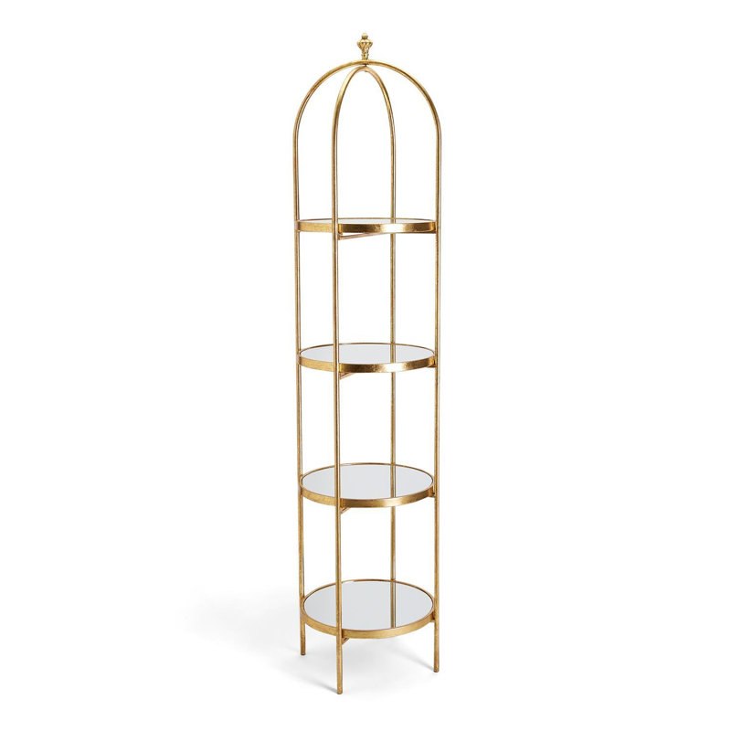 Nykera 15.75'' W Iron Shelving Unit