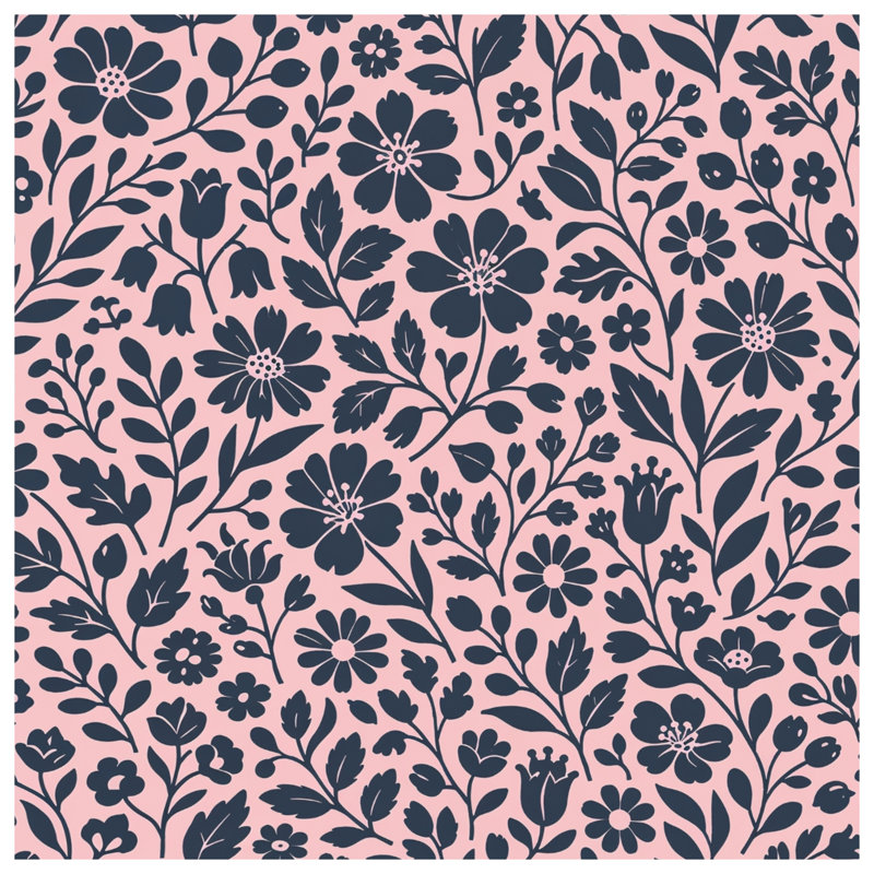 Couvertures à motif floral et botanique, L 60 po x H 80 po