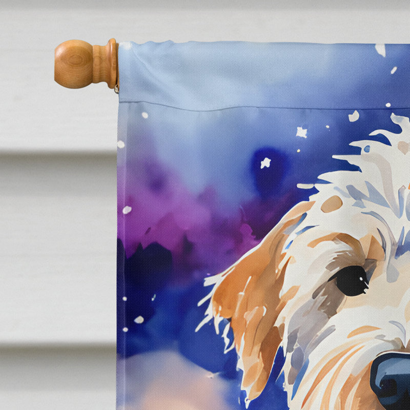 Double Sided Polyester Christmas, 40'' H x 28'' W