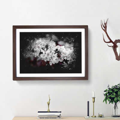 Winters Bloom Flowers - Picture Frame Graphic Art Print
