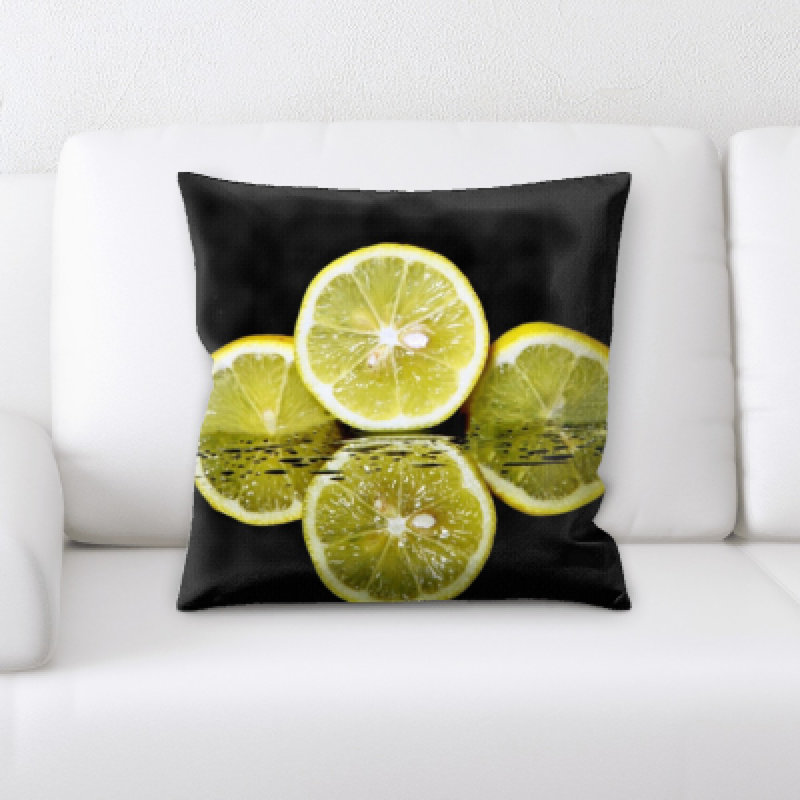 Microsuede Throw Pillow