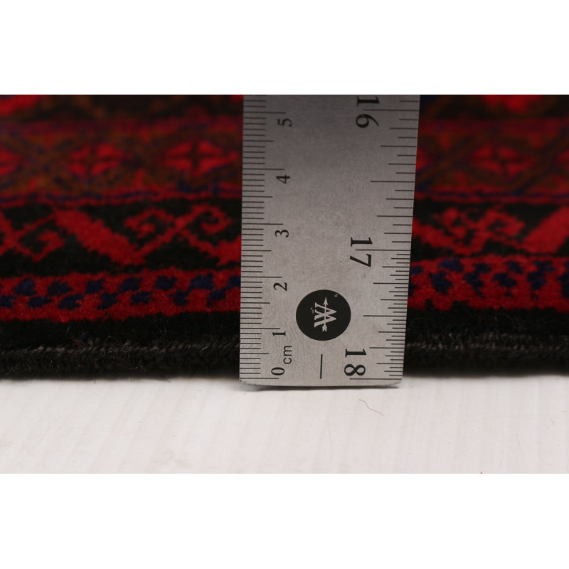 Teimani Red Rug 3'9" x 6'6"