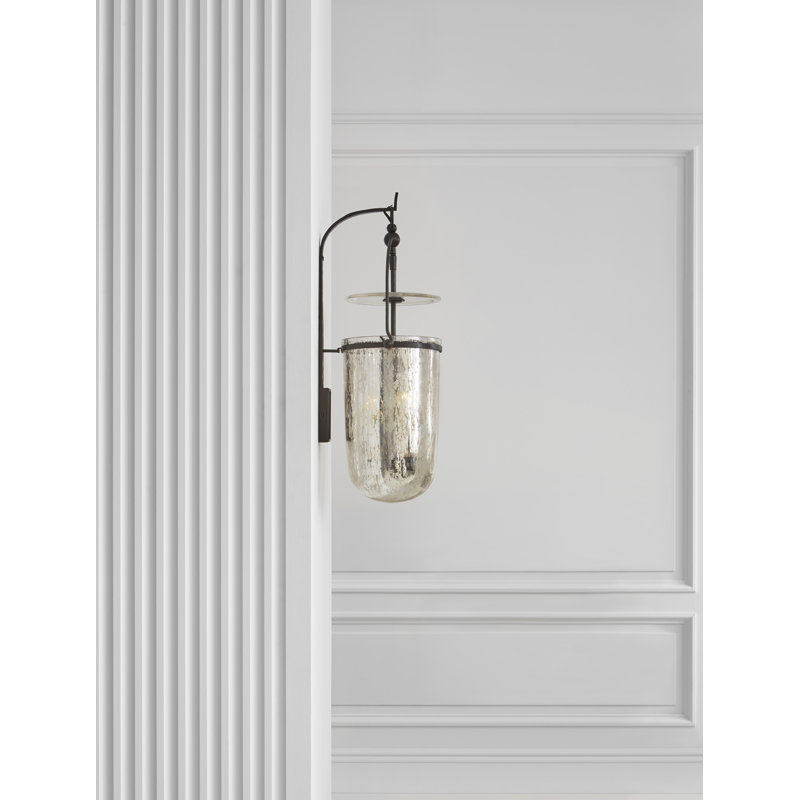Chapman & Myers Lorford Medium Sconce, Aged Iron