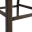 Parthenia Upholstered Counter Stool with Solid Wood Frame