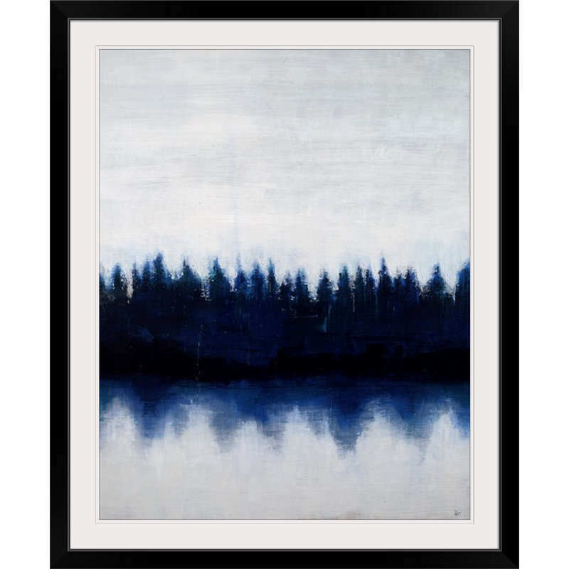 " Ensorcell " by Joshua Schicker, Black Frame, 23" H x 20" W x 1" D
