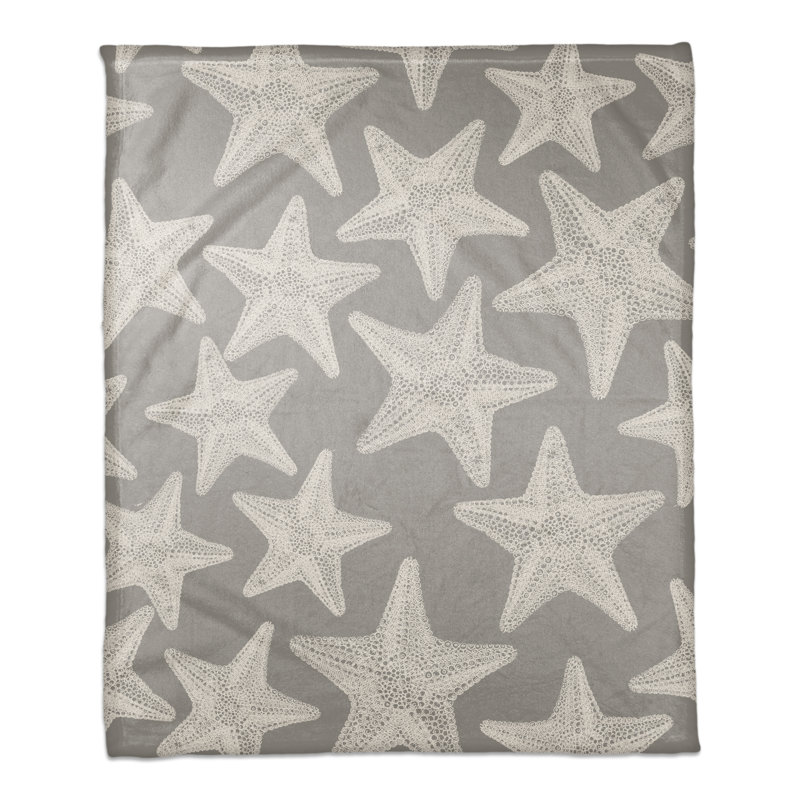 Hand Woven Throw Blanket, Gray