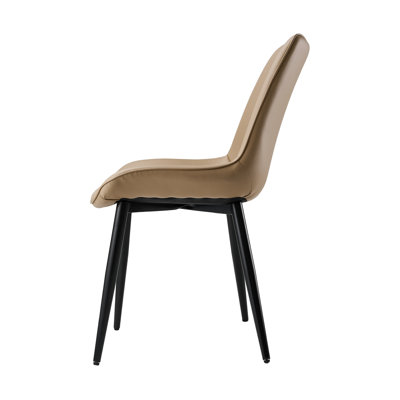 45cm H Side Chair in Brown