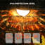 Solar Powered Integrated LED Deck Light Pack Solar Wall Lights for Fence, Yard, Patio, Pathway-71042321
