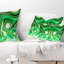 Coussin lombaire en fleur éclatante Abstract