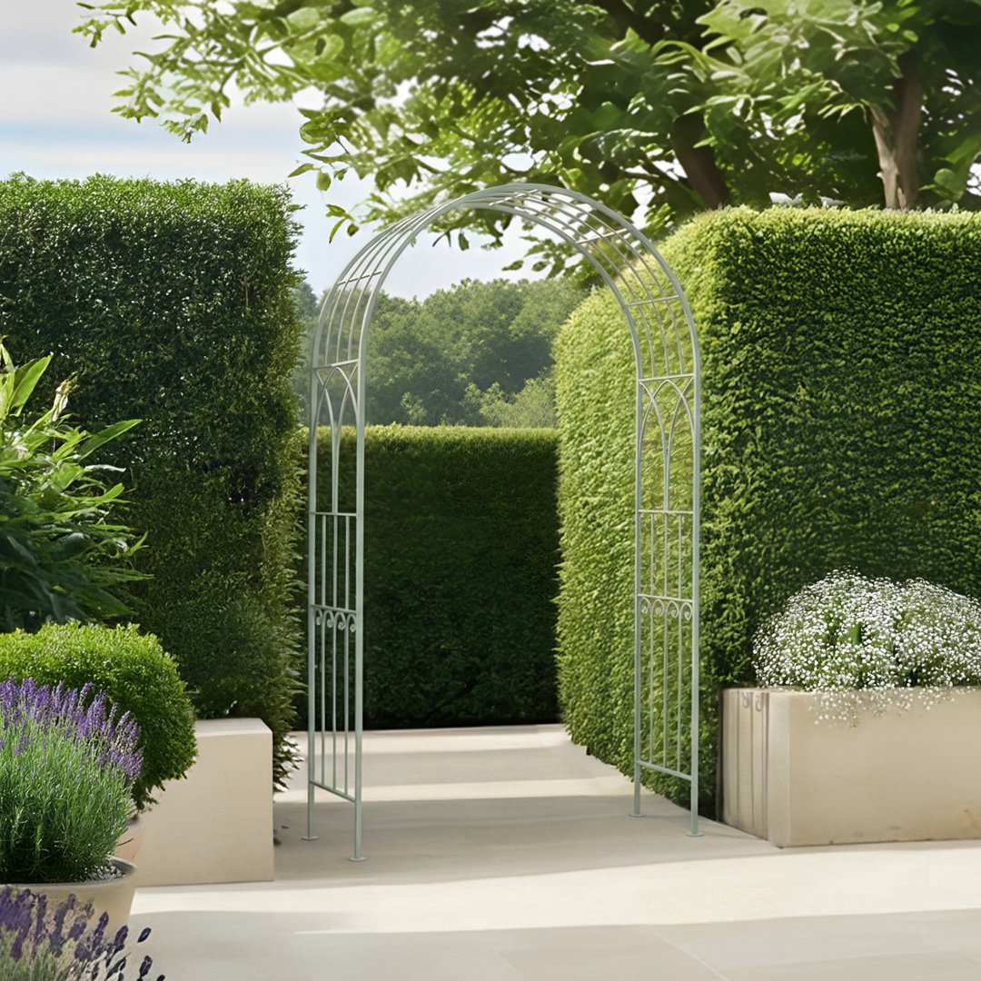 103cm W x 36cm D Iron Arbour