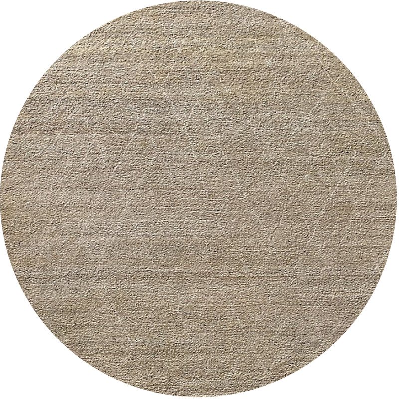 Tapis brun clair Lower West Side, Rond 5 pi