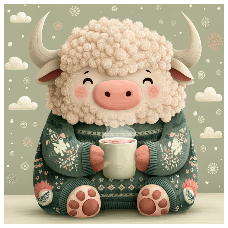 Mignon dessin de couvre-lit animal, Grand lit