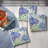 Beautiful Hydrangea 4-Pack Tumbled Tile Stone Coasters