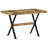 Dining Table 120X60x76 Cm - Rough Mango Wood - Rustic & Durable Design