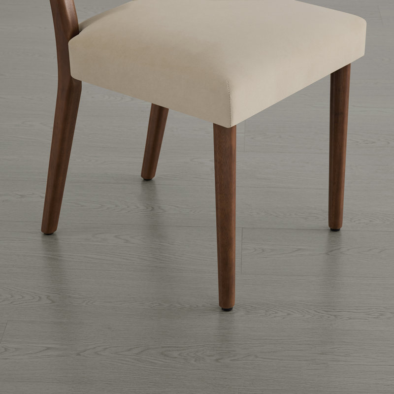 Chaises de salle à manger rembourrées, Lin lin