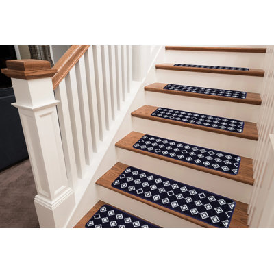 Tapis d'escalier 9 x 28 po antidérapants (ensemble de 13)
