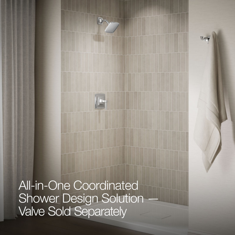 Riff Pressure-Balancing Shower Faucet Trim, Polished Chrome