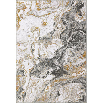 Rug Abstract Living Room Rug Washable, Modern Marble Bedroom Rug Soft  Area Rug Non Slip Floor Carpet for High Traffic Areas in Kitchen Entryway Office, 