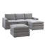 Canapé rembourré Odelet, ensemble modulaire modulaire, meubles de salon en peluche Morgan-1451514130-1465762213