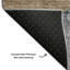 Tapis gris Cerrito lavable à la machine de qualité supérieure-105918939
