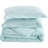 Pre Washed Down Alternative Comforter Set King - Reversible Chic Quilt Design - Box Stitched With 4 Corner Tabs - Lightweight For All Season - Aqua Duvet Comforter With 2 Pillow Shams-1940593704