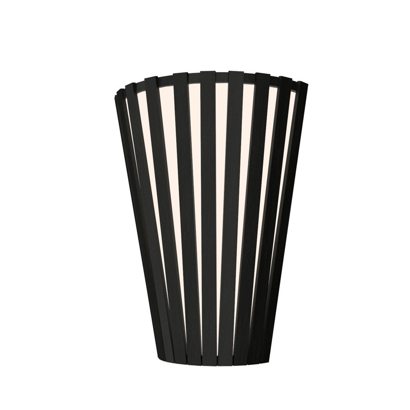 Ripada 1 - Light Flush Mounted Sconce, Charcoal