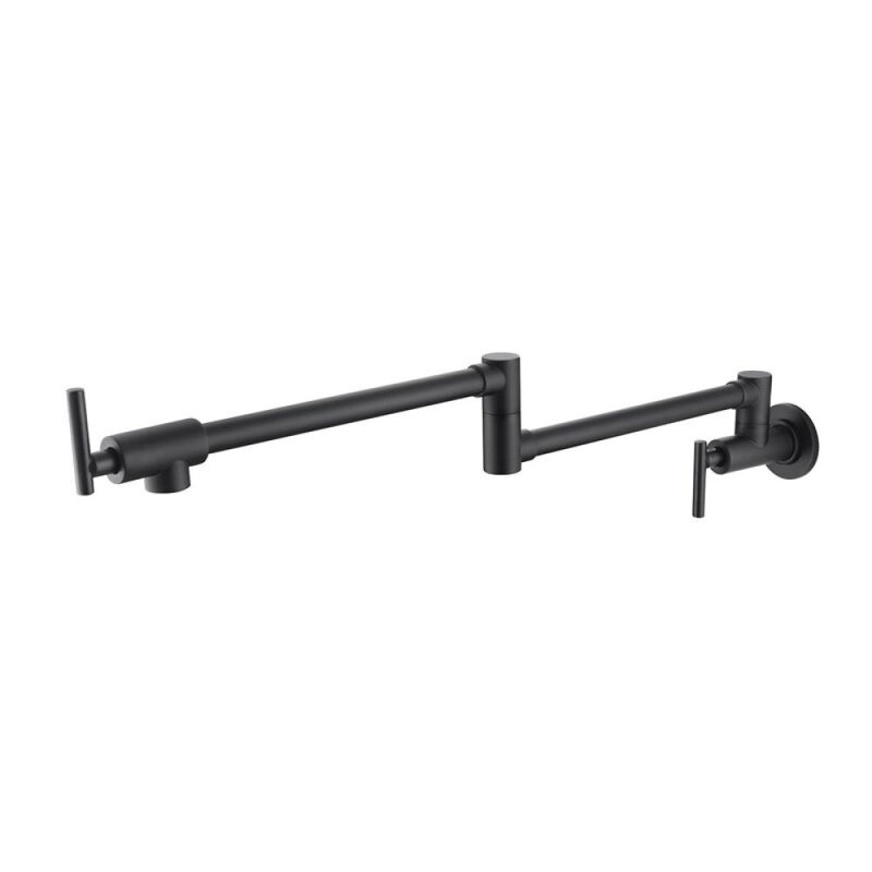 VanityIn Kitchen Faucet, Matte Black