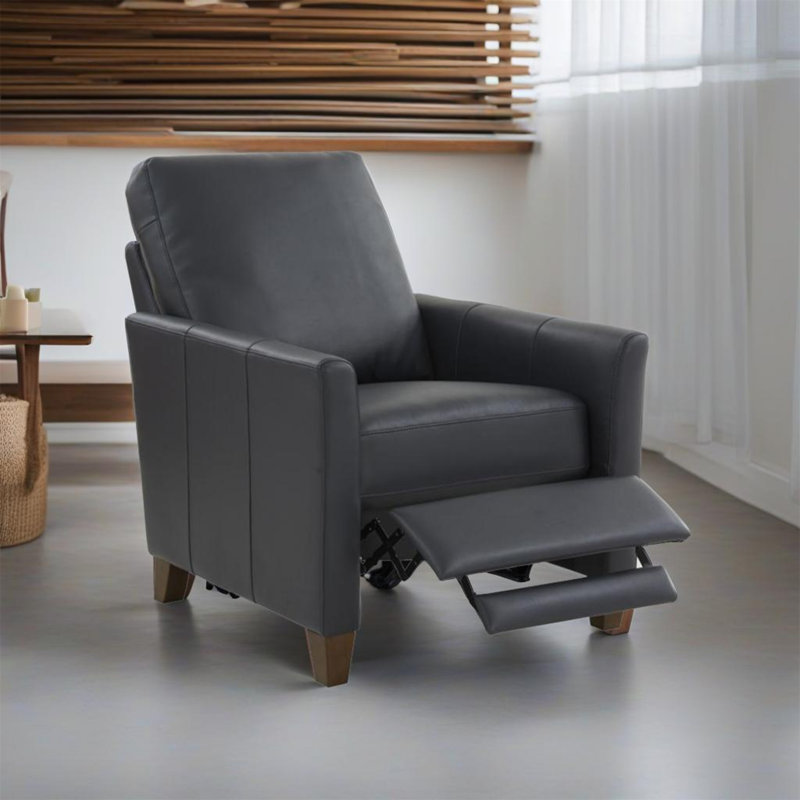 Fauteuil inclinable moderne Pablo, Bleu