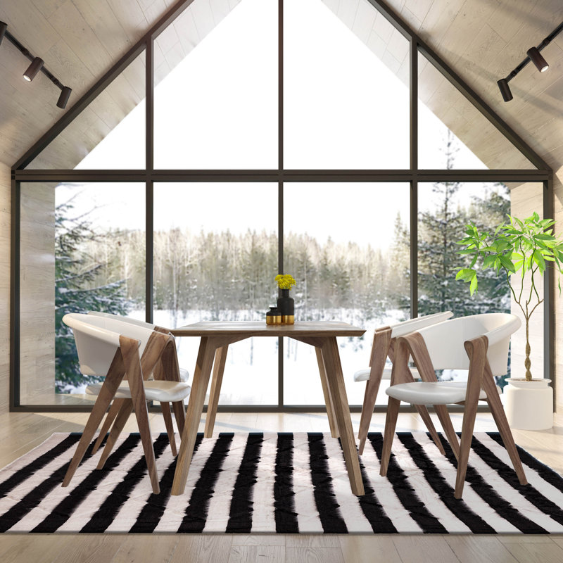 Tapis Condron noir et ivoire 305 cm x 396 cm